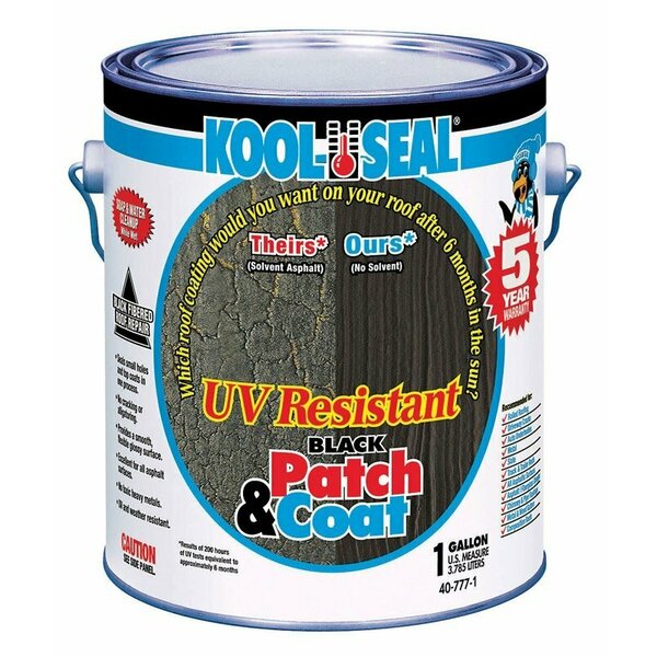Kst Coatings UV BLACK PATCH GAL KS0081100-16
